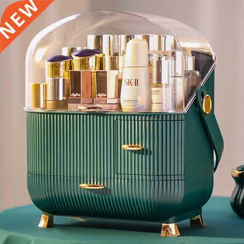 Transparent Cosmetic Storage Box Makeup Drawer Organizer Jew