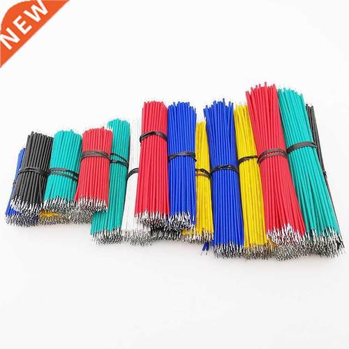100Pcs Breadboard Jumper Cable Wire 24AWG Tin-Plated PCB Sol