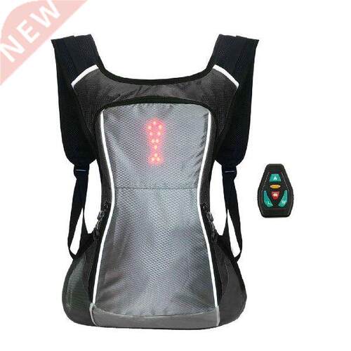 LED Backpack With Direction Indicator USB Rechargeable LED