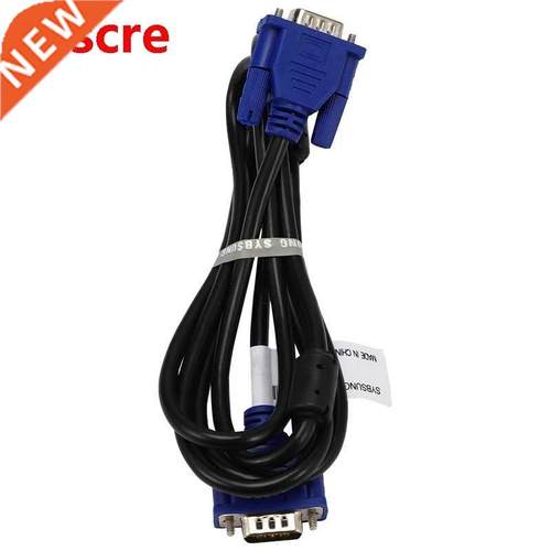 1.5M VGA Cable Male to Male 4+5 HD Fully Wired 15PIN for LCD