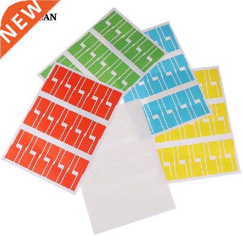 30pcs/sheet Self-adhesive Cable Sticker Waterproof