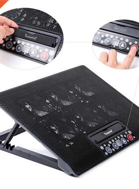 Laptop Coolers PC Cooler Notebook Cooling Pad 2 USB Ports 6