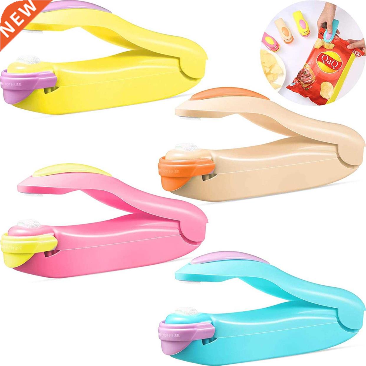 Mini Sealing Machine, Food Bag Sealing Machine, Suitable for