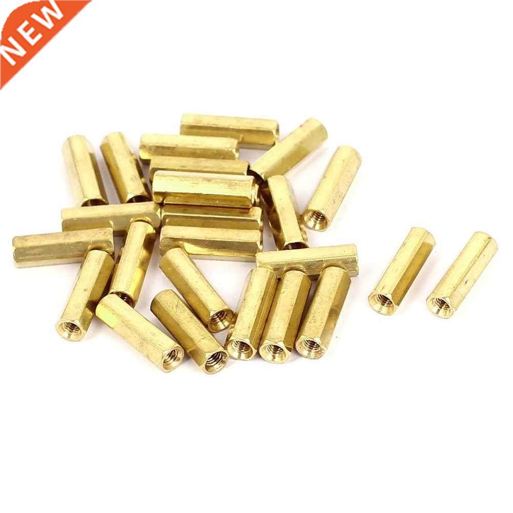 M3 x 16mm Female Threaded Brass Hex Standoff Pillar Spacer N