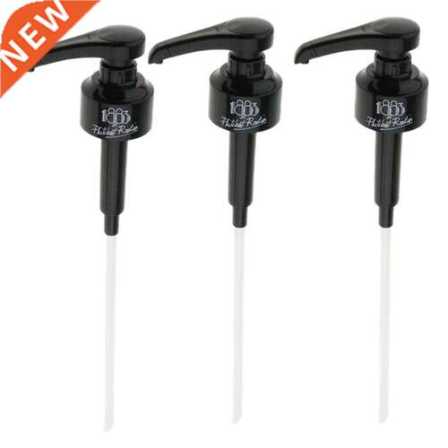 3 Pcs Black 10Ml Syrup Pumps Dispenser Pump Great for Monin