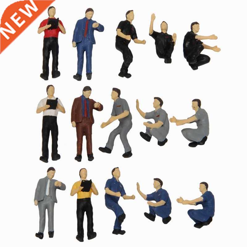 1/64 Painted Miniature Doll Model Scenes Figures Repairman