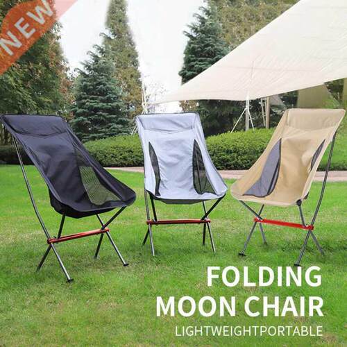Ultralight High Back Folding Camping Chair Removable Washabl