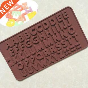 1pc 48 Letter Alphabet Silicone Chocolate Molds Cake Cupcake