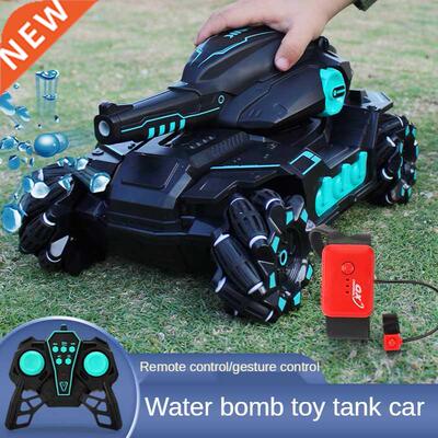 RC Car Big Size 4WD Tank RC Toy Water Bomb Shooting Competit
