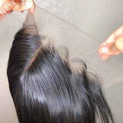 1x4 Ear To Ear HD Lace Frontal Brazilian Straight Transpare