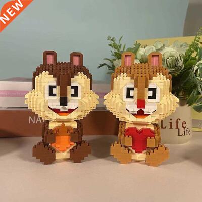 cartoon figures Chipmunk brother micro diamond blocks Chip D
