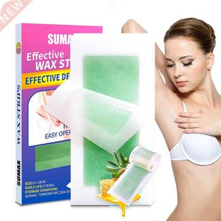 Rapid Effective Wax Strips for Hair Removal Double-Side Long