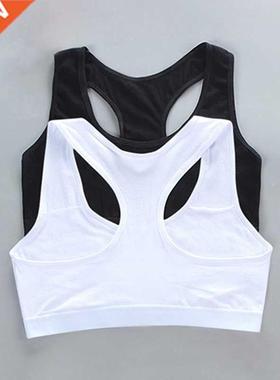 2pcs Girl's Sport Bra Cotton Training Bra Underwear for Teen