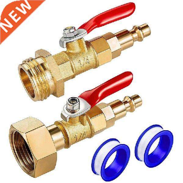Brass Winterize Adapter With 2 Pcs 1/4 Inch Male Quick