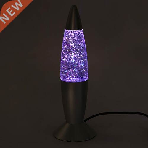 New Brand 1pc D Rocket Multi Color Changing Lava Lamp RGB