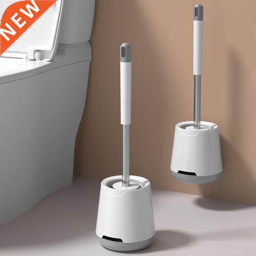 Bathroom Brush Stainless Steel Long Handle Toilet Brush Bath