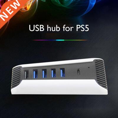 For PS5 USB Hub USB3.0 Spltter Expander Extenson Hgh Spee