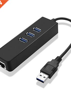 Ports USB .0 Ethernet Lan RJ45 Adapter Hub to 100Mbps For