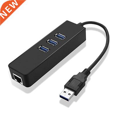 Ports USB .0 Ethernet Lan RJ45 Adapter Hub to 100Mbps For