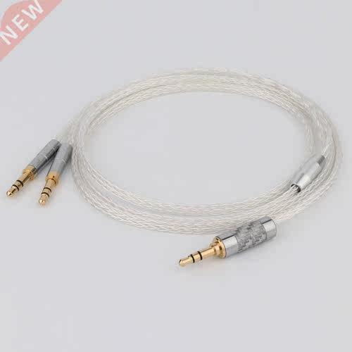 Preffair HiFi 16 Core OCC Silver Plated Headphone Upgraded C