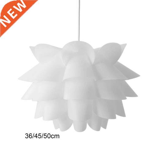 Lotus Flower Lamp Shade Puzzle Lampshade Elegant Hanging Lam