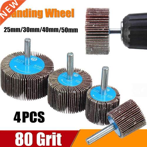 80 Grit 25/30/40/50mm Sanding Flap Wheel Disc Abrasive Polis