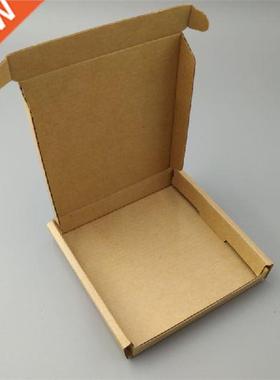10*10cm 100pcs brown kraft carton small gift shipping box