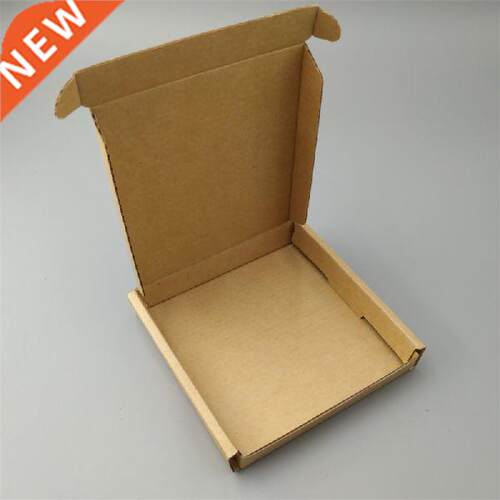 10*10cm 100pcs brown kraft carton small gift shipping box