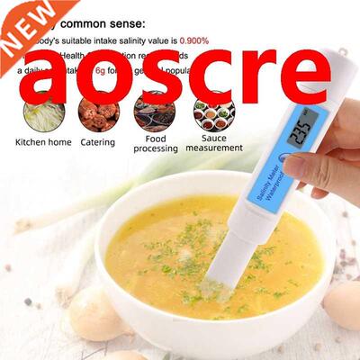Waterproof Dgtal Salnty Meter Precson 0~199.9ppt Saln