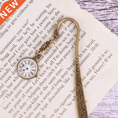 Hot Sale Funny Clock Metal Bookmarks Vintage Retro Tower Boo