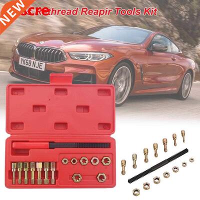 15Pcs Rethread Reapir Tools Kit included 1pc Metric Thread F