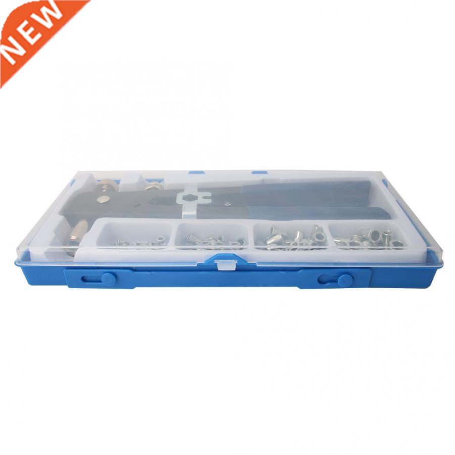 86pcs Insert Hand Tool Kit Manual Pulling Riveter Rivet Nut