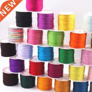 1Roll/100m Diam 0.8mm Braided Rope Pendant Charms Fine Jade