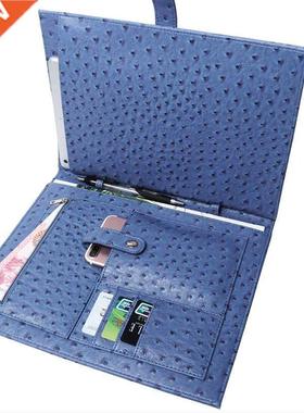 Fashionable Women Ostrich Pattern IPad Protective A4 Documen