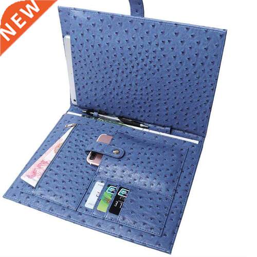 Fashionable Women Ostrich Pattern IPad Protective A4 Documen