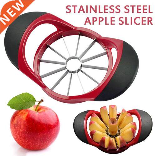 Portable Stainless Steel Fruit Apple Pear Easy Cut Slicer Cu