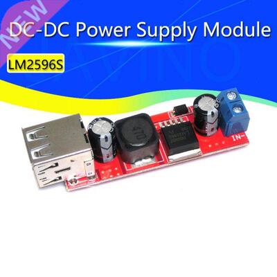 Dual USB Output 9V / 12V / 24V / 6V Car Charger Switch LM25