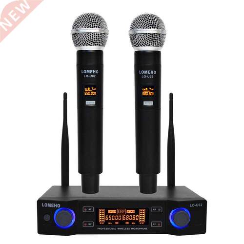 LO-U02 Easy-to-use Professional 2 Haneld UHF Frequencies