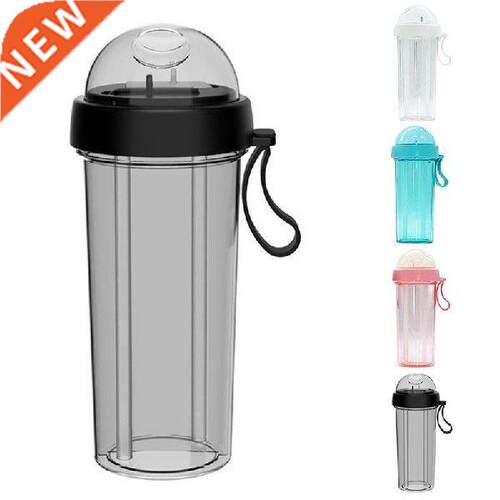 Portable Sports Water Bottle Creative Fashion Couple Straw