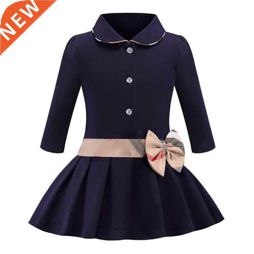 2021 Autumn New Arrival Kids Clothing Long Sleeve Girl Dress