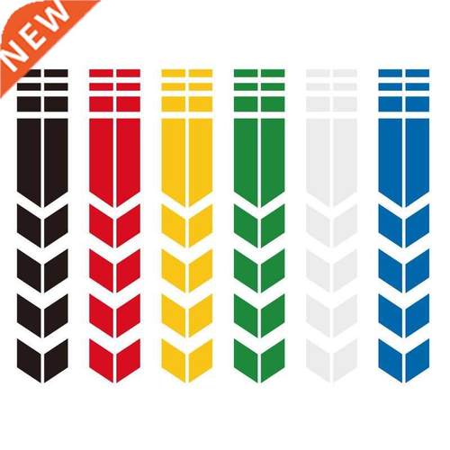 Universal Motorcycle Reflective Stickers Wheel Car Decal on