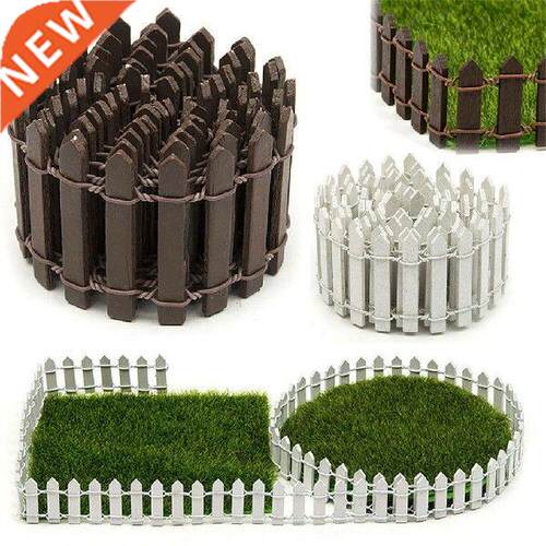 New 100 * 5cm DIY Mini fence small wooden arrier miniature