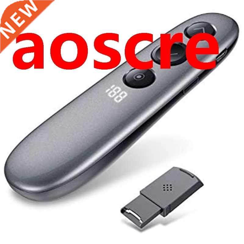 Wireless Presenter Remote with Air Mouse Function Rechargeab