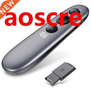 Wireless Presenter Remote with Air Mouse Function Rechargeab