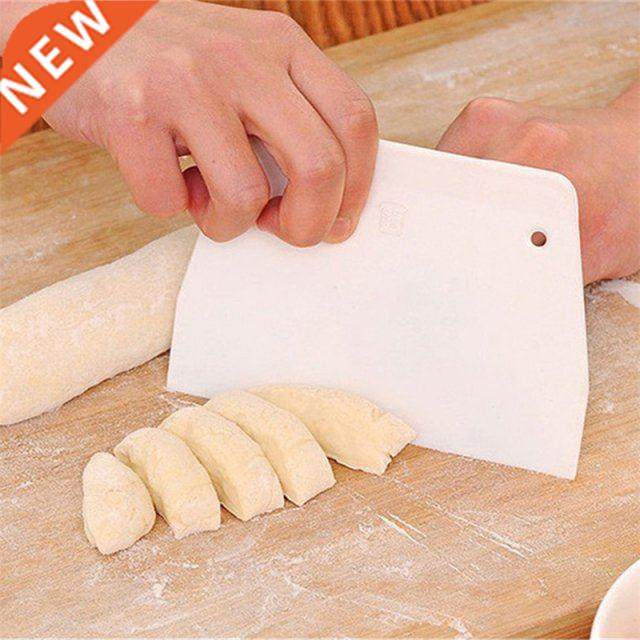 1pc Baking Pastry Cutter Plastic Pizza Dough Scraper Cutter