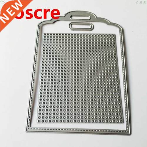 2019 New Tag Cross Stitch Cutting Dies Stencil  Scrapbook