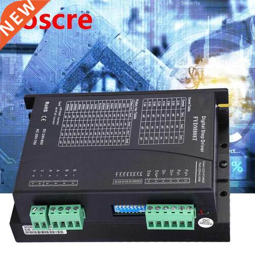 Stepper Motor Driver 2 Phase DC 24-80V AC 20-70V 2.4-7.8A Au