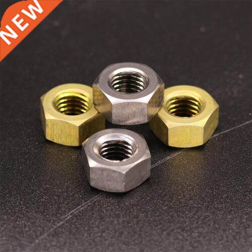 10PCS DIN94 M6 Titanium Alloy Hexagon Nuts