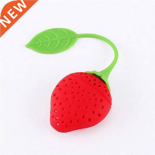 Kitchen Supplies Tea Strainer Non-toxic Strawberry Shape