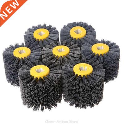 Deburring Abrasive Wire Drawing Round Brush Head Polishing G